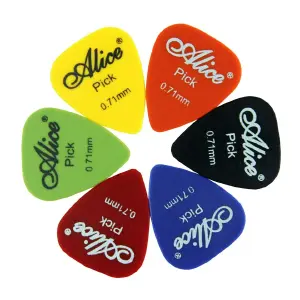 Set X 6 Picks Puas Diferentes Colores