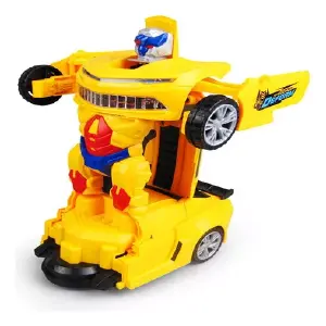 CARRO TRANSFORMERS PILA BUMBLEBEE