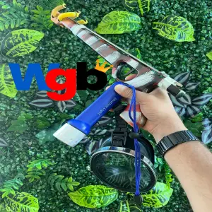 kite de pesca arpon careta y linterna