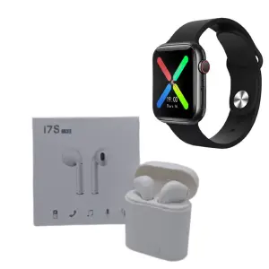 GRAN COMBO! AUDIFONOS I7 + RELOJ T500