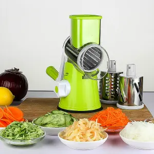 RALLADOR Y CORTADOR DE VEGETALES MANUAL