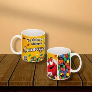 Mug diseño M&M