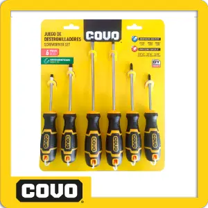 SET DE DESTORNILLADORES MAGNETICOS CRV
