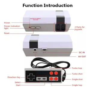 Consola De Juegos Retro Mini 620