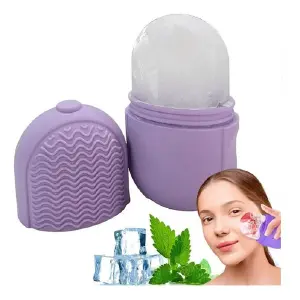 Molde facial de silicona para hielo