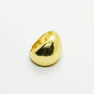 ANILLO DORADO CHUNKY BOMBA