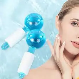 Bolas de cristal para masaje facial