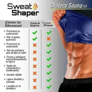 FAJA REDUCTORA ABDOMEN HOMBRES