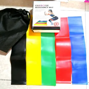 x5 Kit Bandas Elásticas Látex