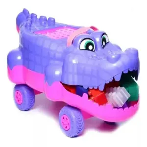 Cocodrilo Montable para niños con fichas