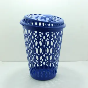 Cesta de ropa redonda pequeña