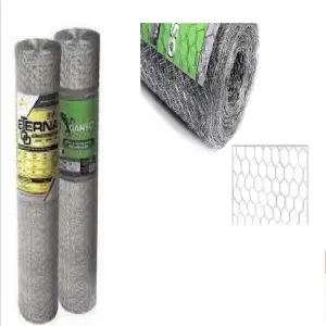MALLA METALICA HEXAG 1,20M  X 36 METROS