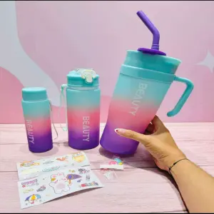 VASO MULTICOLOR EN 3 TAMAÑOS
