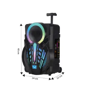 CABINA 8 BLUETOOTH RGB P08