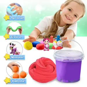 Plastilina Elástica Foamy 100g PLS