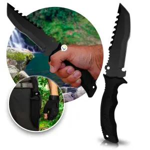 Cuchillo Táctico Lomo Recto D042