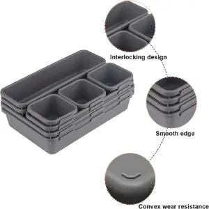 Organizador de Cajón 8 Piezas