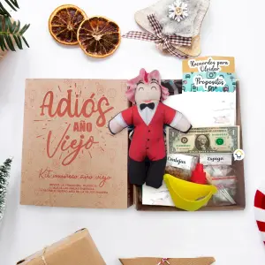 Kit Año Viejo Muñeco Caja Ritual KAV20