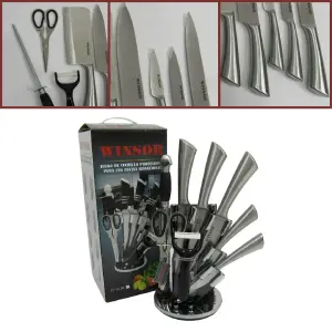 Cuchillos Acero Inoxidable: El Juego Perfecto para tu Cocina - Cuchillos Acero Inoxidable 8 Piezas