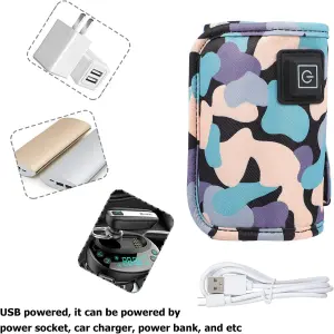 Calienta Teteros Portátil Calentador USB