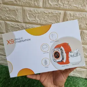 Apple X9 Smart Watch Combo
