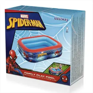 PISCINA RECTANGULAR SPIDERMAN 98011