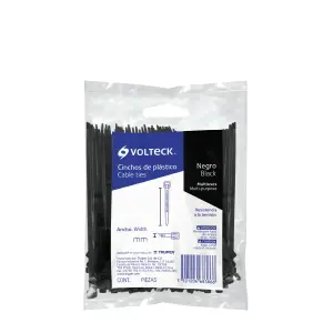 25 Amarres Plásticos- 50 Cm, Tensión 5Lb