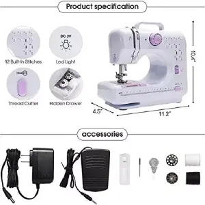 Maquina De Coser Grande Multifuncional P