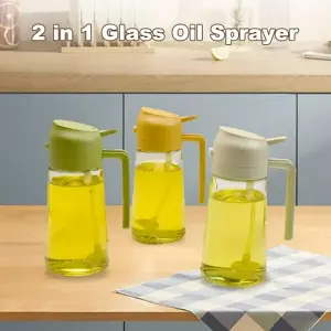 Dispensador Y Rociador De Aceite 2 En 1