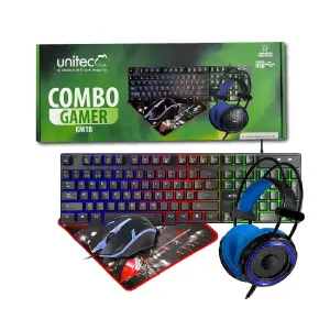 Combo Gamer Unitec 4pzas