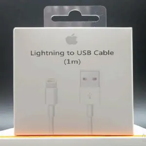Cable Cargador 1m Compatible iPhone Blan