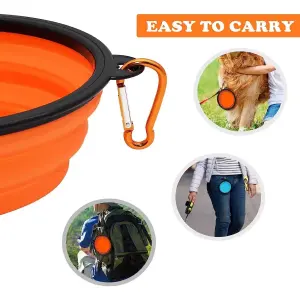 PLATO PLEGABLE MASCOTAS PORTATIL GRANDE