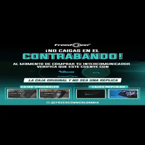 Intercomunciador Moto Freedconn T-com Vb