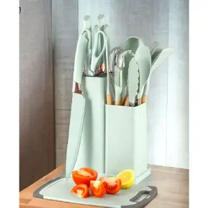 Set De Utensilios De Cocina Silicona Y C