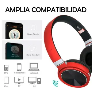 Audifonos Diadema Inalámbrico St-437
