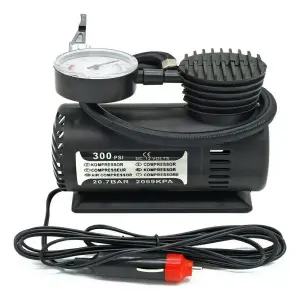 MINI COMPRESOR PORTATIL DE CARRO Y MOTO