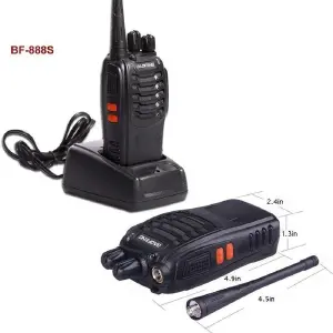 RADIO WALKIE TALKIE BAOFENG X 2