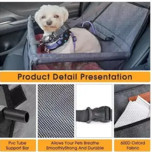 Asiento De Coche Para Perro Duradero