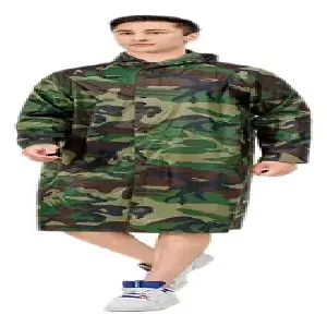 Capa Camuflada Militar Impermeable