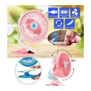 VENTILADOR PORTATIL F168 3 VELOCIDADES