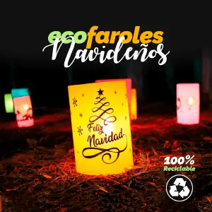 ECO FAROLES  REDONDO Y  CUADRADOS