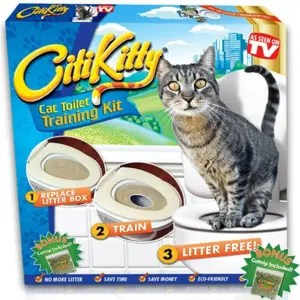 Kit Entrenamiento Baño Para Gatos City K