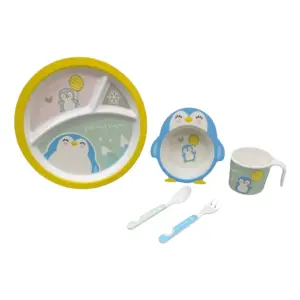 Kit De Bebes Vasos, Platos Y Cubiertos