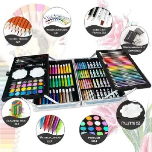 Kit De Lápices De Dibujo Marcadores