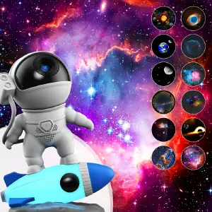 Proyector de Galaxias Astronauta Rocket