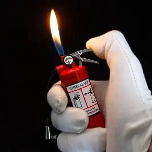 encendedor laiter extintor linterna