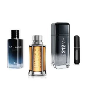 KITX3(boss+sauvage+vip black+perfumero)