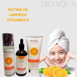 RUTINA DE LIMPIEZA VITAMINA C
