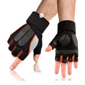 Guantes Medio Dedo Antideslizante HD1163