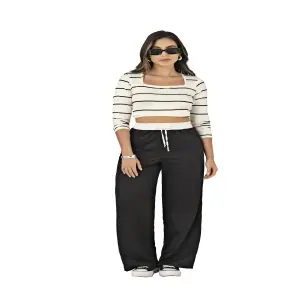 PANTALON EN RAYON REF 8719